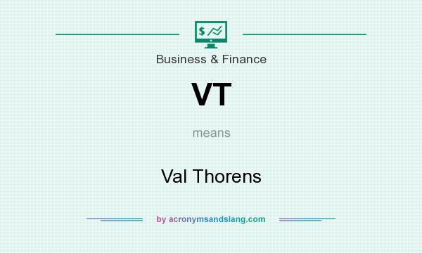 What does VT mean? It stands for Val Thorens