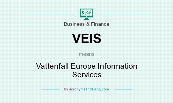 What does VEIS mean? It stands for Vattenfall Europe Information Services