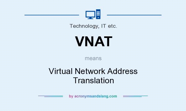What does VNAT mean? It stands for Virtual Network Address Translation