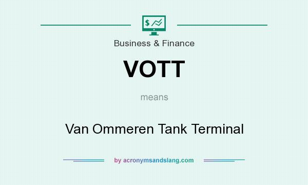 What does VOTT mean? It stands for Van Ommeren Tank Terminal