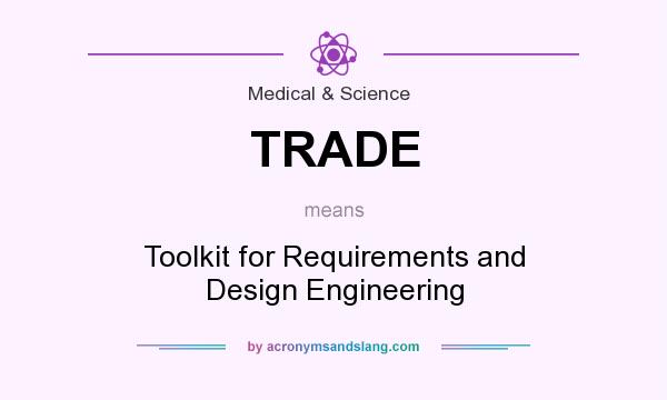 What does TRADE mean? It stands for Toolkit for Requirements and Design Engineering