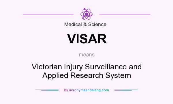 What does VISAR mean? It stands for Victorian Injury Surveillance and Applied Research System