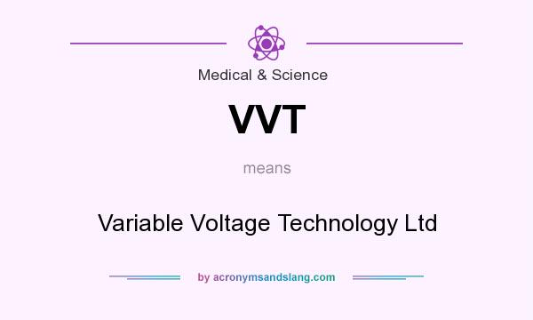 What does VVT mean? It stands for Variable Voltage Technology Ltd