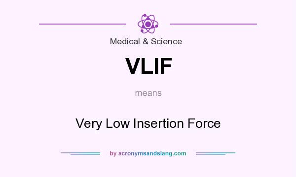 What does VLIF mean? It stands for Very Low Insertion Force