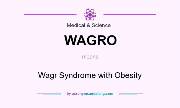 What does WAGRO mean? It stands for Wagr Syndrome with Obesity