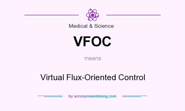 What does VFOC mean? It stands for Virtual Flux-Oriented Control