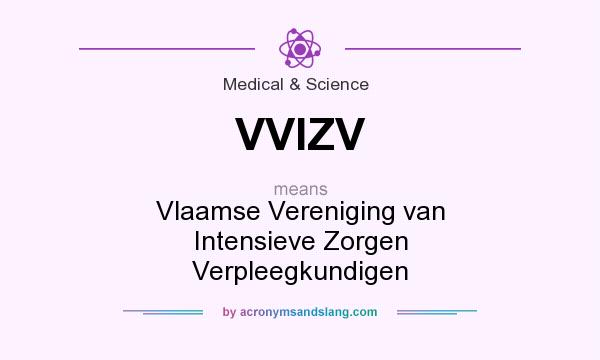 What does VVIZV mean? It stands for Vlaamse Vereniging van Intensieve Zorgen Verpleegkundigen