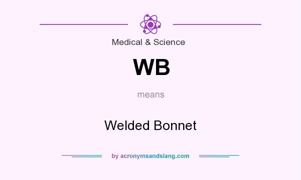 What does WB mean? It stands for Welded Bonnet