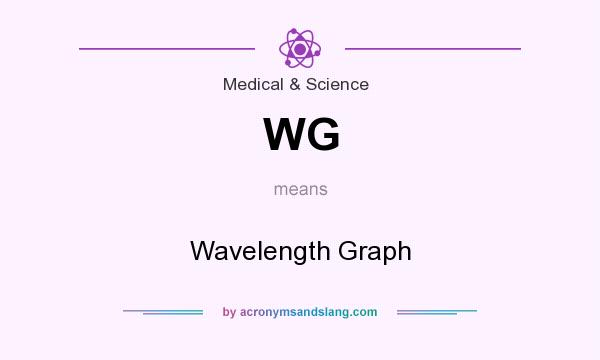 What does WG mean? It stands for Wavelength Graph