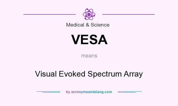 What does VESA mean? It stands for Visual Evoked Spectrum Array