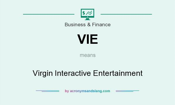 What does VIE mean? It stands for Virgin Interactive Entertainment