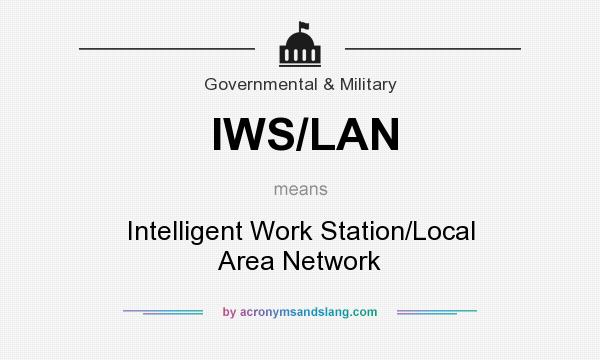 What does IWS/LAN mean? It stands for Intelligent Work Station/Local Area Network
