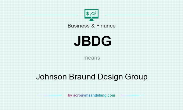 What does JBDG mean? It stands for Johnson Braund Design Group