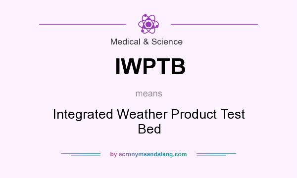 What does IWPTB mean? It stands for Integrated Weather Product Test Bed