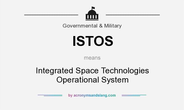 What does ISTOS mean? It stands for Integrated Space Technologies Operational System