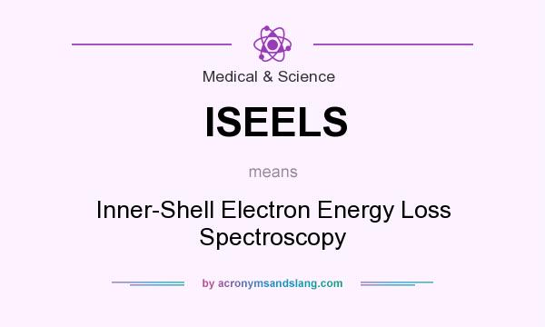 What does ISEELS mean? It stands for Inner-Shell Electron Energy Loss Spectroscopy