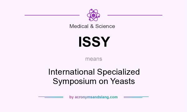 What does ISSY mean? It stands for International Specialized Symposium on Yeasts