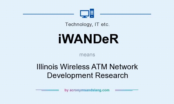 What does iWANDeR mean? It stands for Illinois Wireless ATM Network Development Research