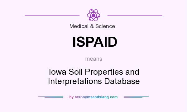 What does ISPAID mean? It stands for Iowa Soil Properties and Interpretations Database