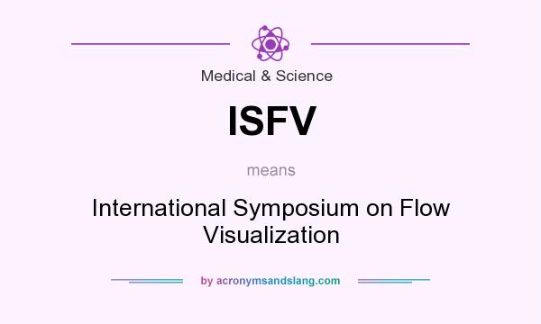 What does ISFV mean? It stands for International Symposium on Flow Visualization