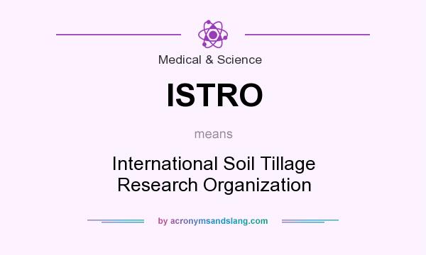What does ISTRO mean? It stands for International Soil Tillage Research Organization