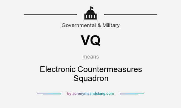What does VQ mean? It stands for Electronic Countermeasures Squadron