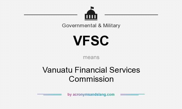 What does VFSC mean? It stands for Vanuatu Financial Services Commission