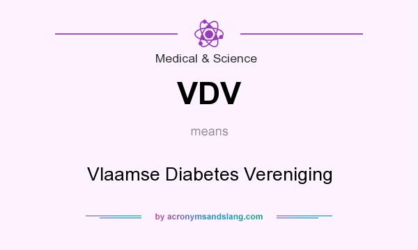 What does VDV mean? It stands for Vlaamse Diabetes Vereniging