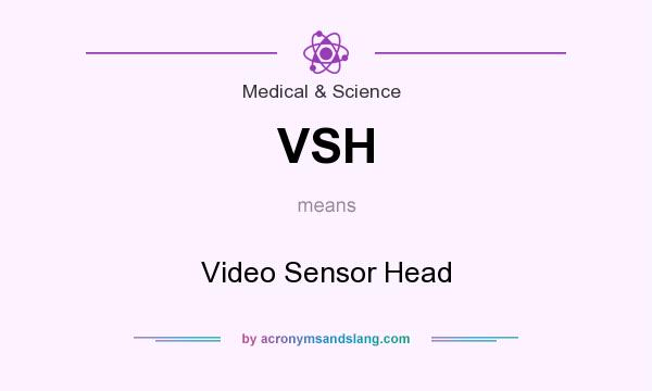 What does VSH mean? It stands for Video Sensor Head