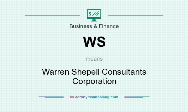 What does WS mean? It stands for Warren Shepell Consultants Corporation