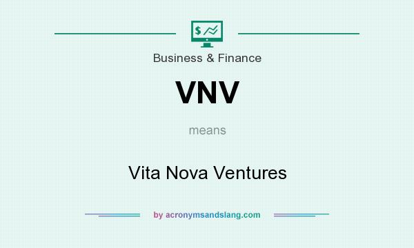 What does VNV mean? It stands for Vita Nova Ventures