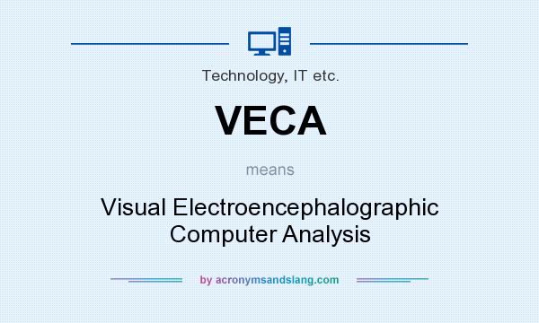 What does VECA mean? It stands for Visual Electroencephalographic Computer Analysis