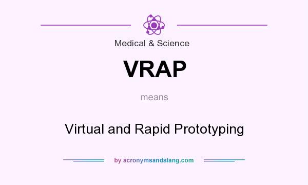 What does VRAP mean? It stands for Virtual and Rapid Prototyping