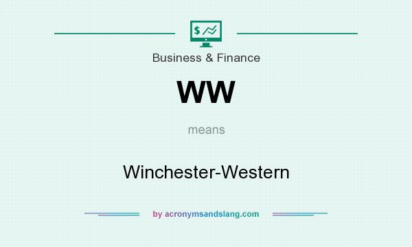 What does WW mean? It stands for Winchester-Western