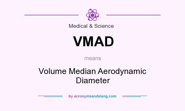 What does VMAD mean? It stands for Volume Median Aerodynamic Diameter
