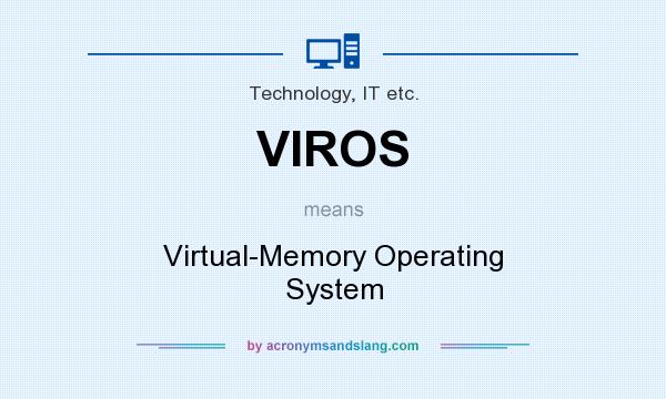 What does VIROS mean? It stands for Virtual-Memory Operating System