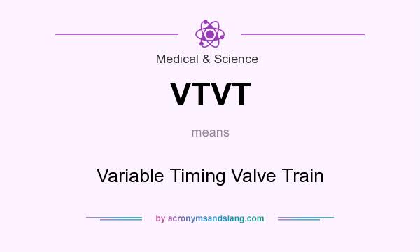 What does VTVT mean? It stands for Variable Timing Valve Train