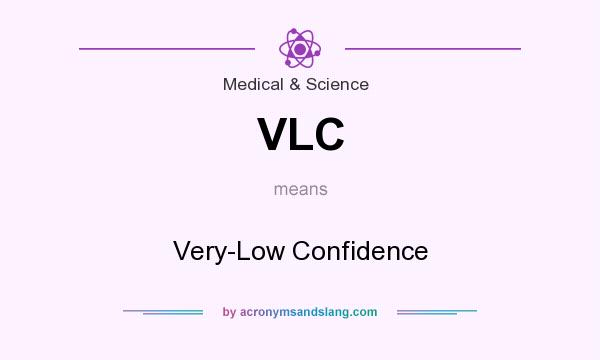 What does VLC mean? It stands for Very-Low Confidence