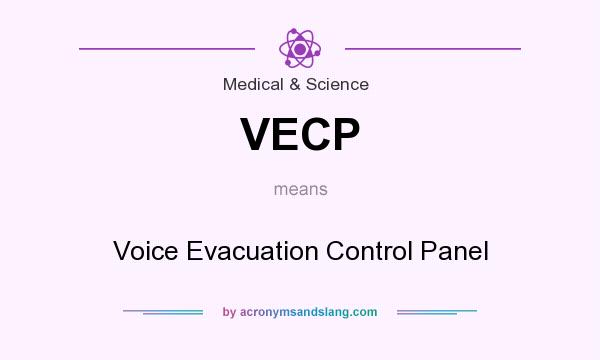 What does VECP mean? It stands for Voice Evacuation Control Panel