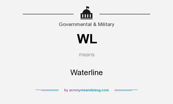 What does WL mean? It stands for Waterline