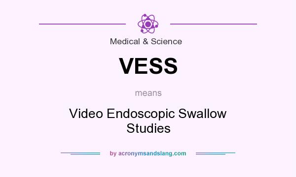 What does VESS mean? It stands for Video Endoscopic Swallow Studies