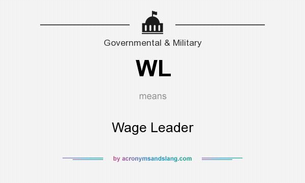 What does WL mean? It stands for Wage Leader