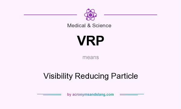 What does VRP mean? It stands for Visibility Reducing Particle