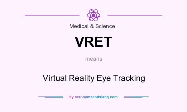 What does VRET mean? It stands for Virtual Reality Eye Tracking