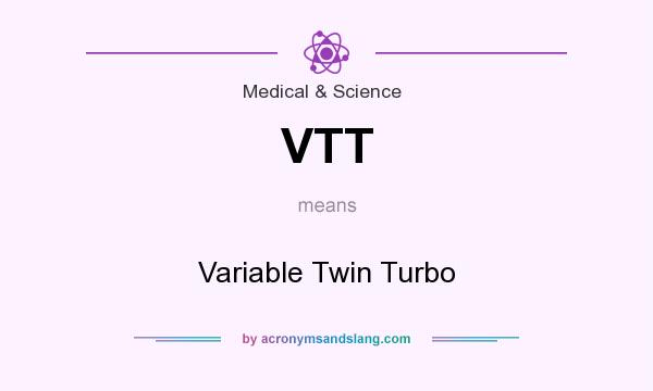 What does VTT mean? It stands for Variable Twin Turbo