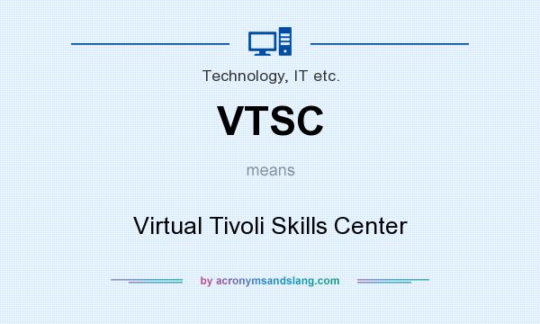 What does VTSC mean? It stands for Virtual Tivoli Skills Center