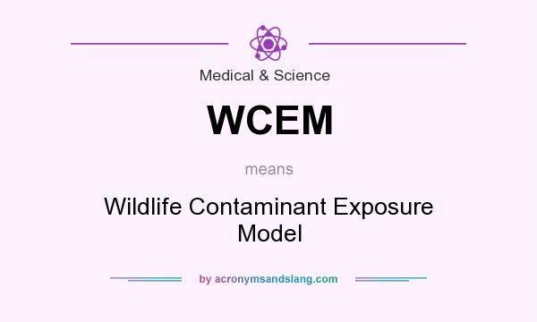 What does WCEM mean? It stands for Wildlife Contaminant Exposure Model