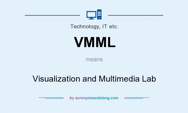 What does VMML mean? It stands for Visualization and Multimedia Lab