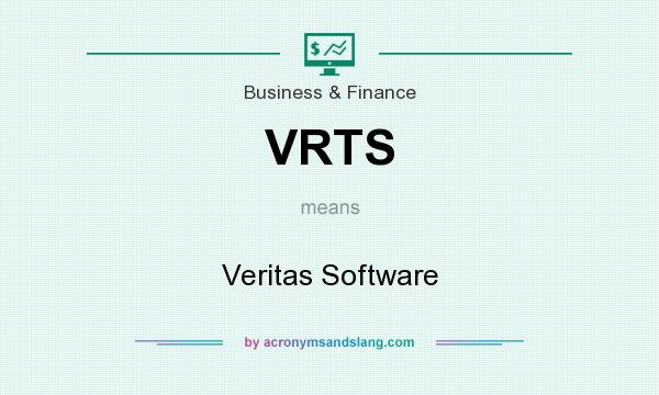 What does VRTS mean? It stands for Veritas Software