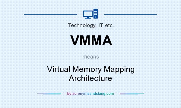 What does VMMA mean? It stands for Virtual Memory Mapping Architecture